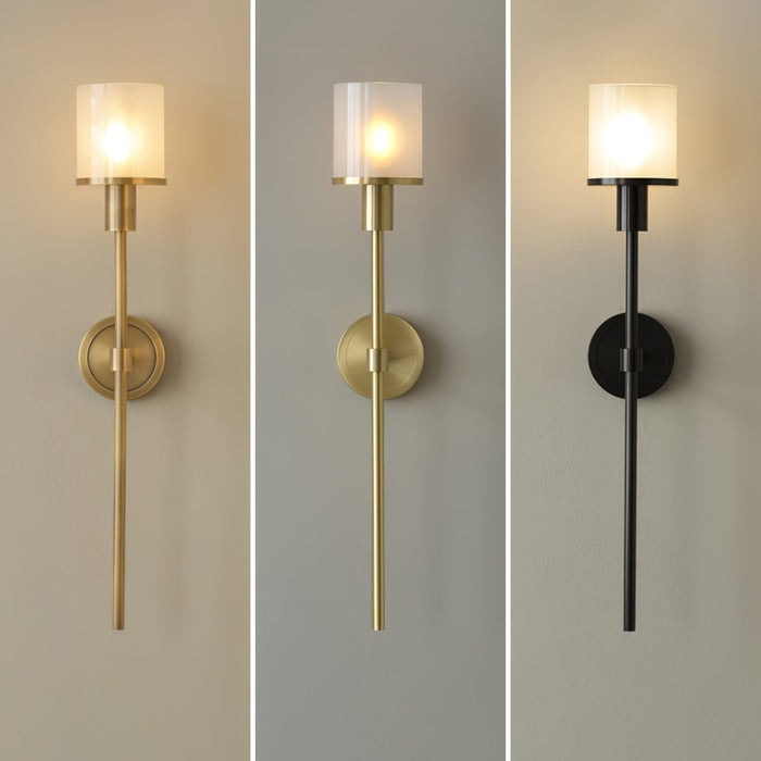 Tracie Classic Alabaster Sconce - Simprolos