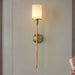 Tracie Classic Alabaster Sconce - Simprolos