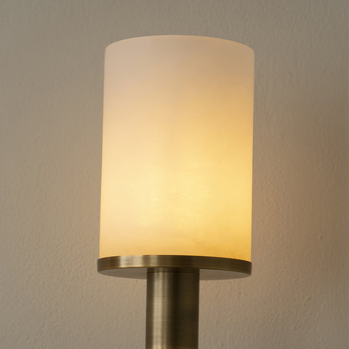 Tracie Classic Alabaster Sconce - Simprolos