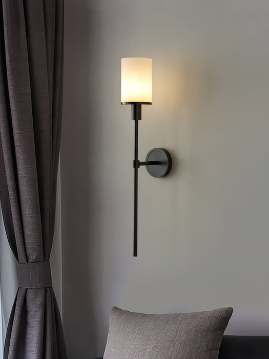Tracie Classic Alabaster Sconce - Simprolos