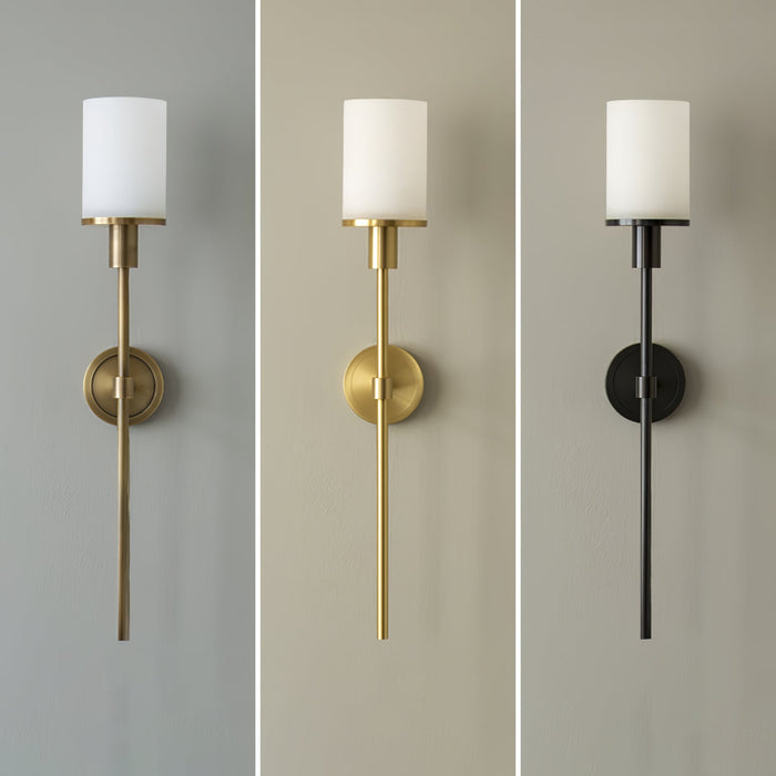 Tracie Classic Alabaster Sconce - Simprolos