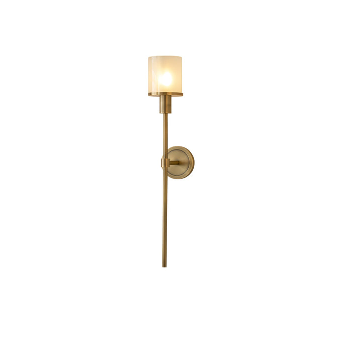 Tracie Classic Alabaster Sconce - Simprolos