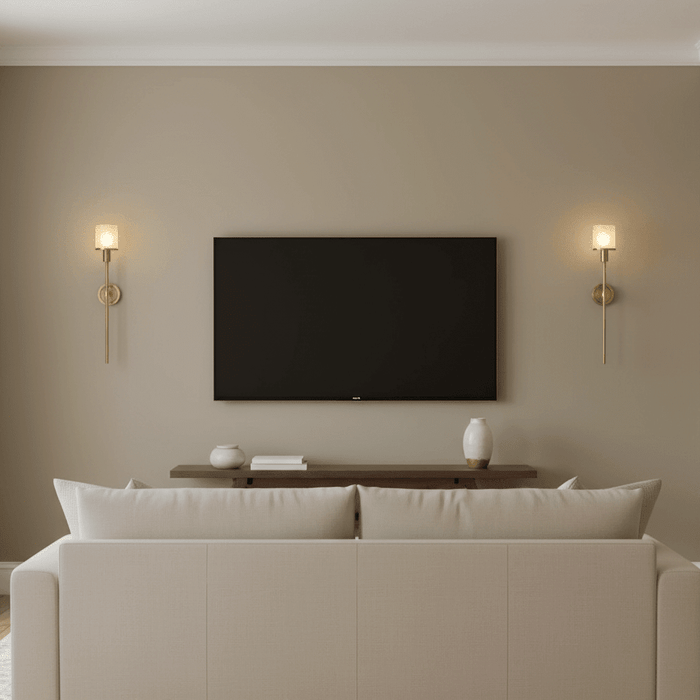 Tracie Classic Alabaster Sconce - Simprolos
