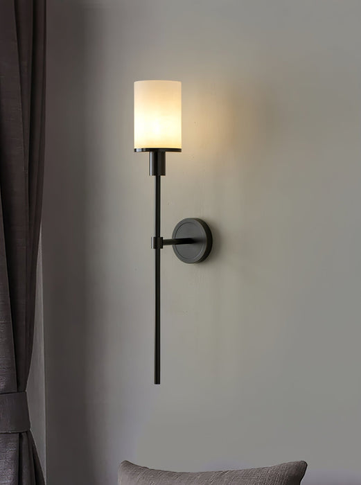 Tracie Classic Alabaster Sconce - Simprolos