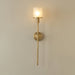 Tracie Classic Alabaster Sconce - Simprolos