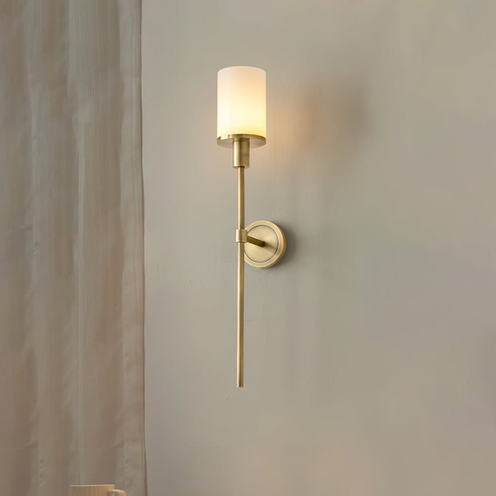Tracie Classic Alabaster Sconce - Simprolos