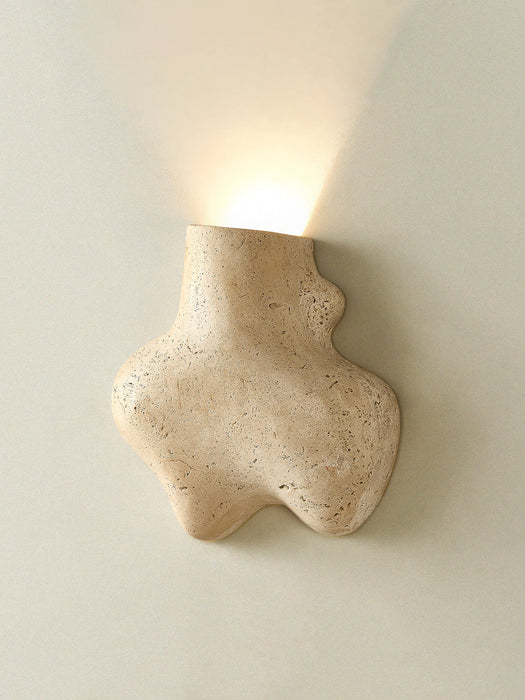 Travertine Abstract Wall Lamp - Simprolos