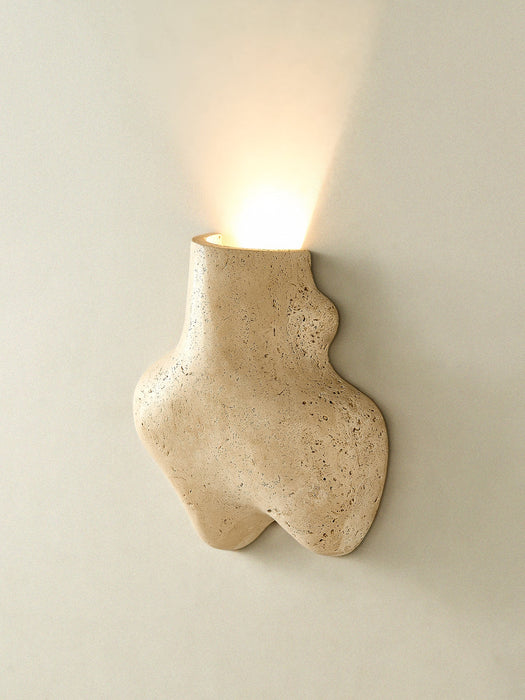 Travertine Abstract Wall Lamp - Simprolos