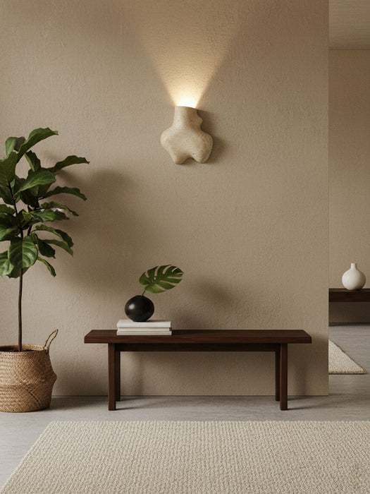 Travertine Abstract Wall Lamp - Simprolos
