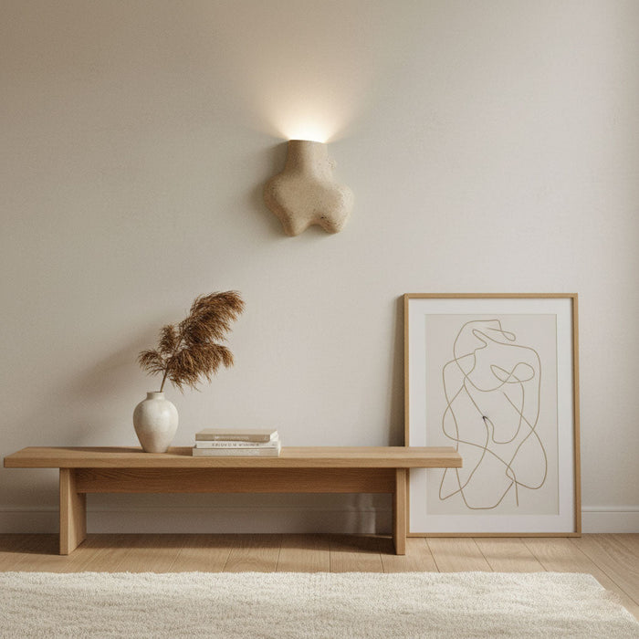 Travertine Abstract Wall Lamp - Simprolos