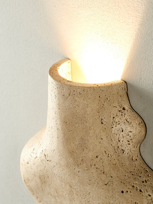 Travertine Abstract Wall Lamp - Simprolos