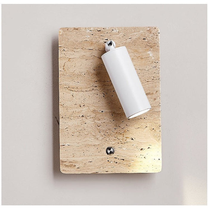 Travertine Axis Directional Sconce - Simprolos