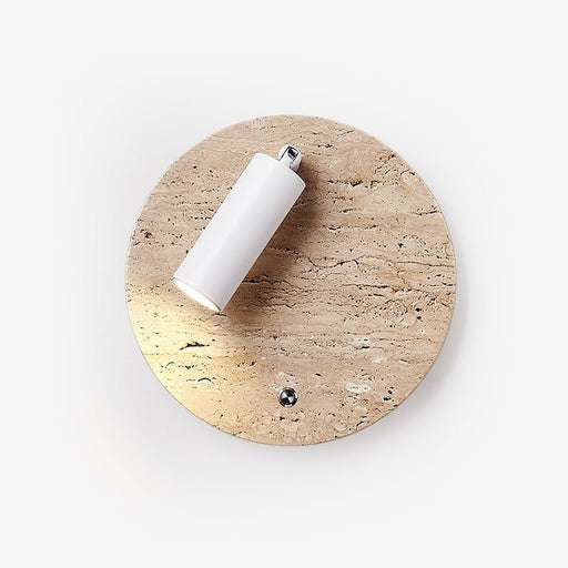 Travertine Axis Directional Sconce - Simprolos