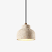 Travertine Bell Pendant Lamp - Simprolos