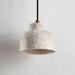 Travertine Bell Pendant Lamp - Simprolos