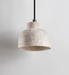 Travertine Bell Pendant Lamp - Simprolos