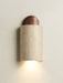 Travertine Capsule Wall Sconce - Simprolos