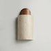 Travertine Capsule Wall Sconce - Simprolos
