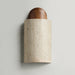 Travertine Capsule Wall Sconce - Simprolos