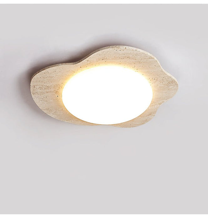Travertine Cloud Ceiling Lamp - Simprolos