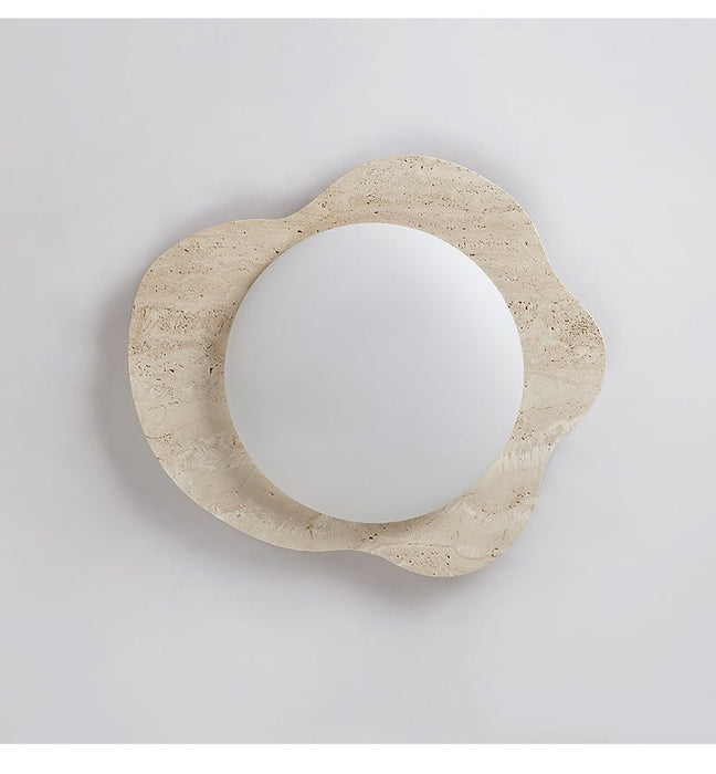 Travertine Cloud Ceiling Lamp - Simprolos