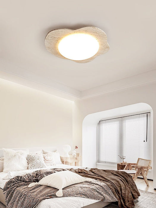 Travertine Cloud Ceiling Lamp - Simprolos