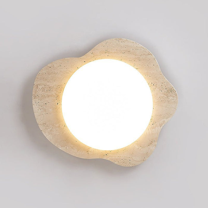 Travertine Cloud Ceiling Lamp - Simprolos