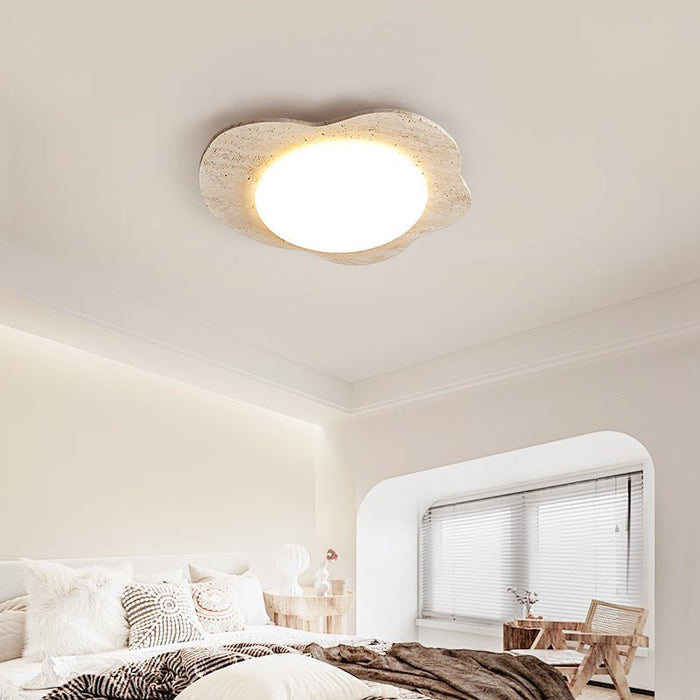 Travertine Cloud Ceiling Lamp - Simprolos