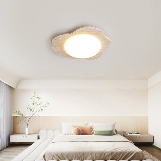 Travertine Cloud Ceiling Lamp - Simprolos