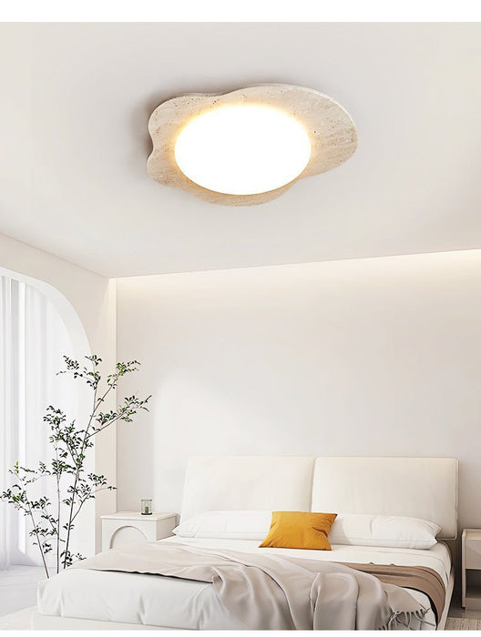 Travertine Cloud Ceiling Lamp - Simprolos