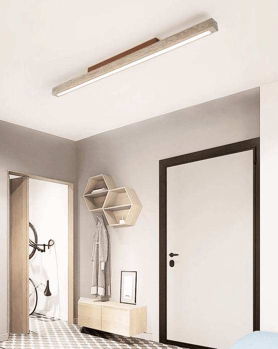 Travertine Column Ceiling Light - Simprolos