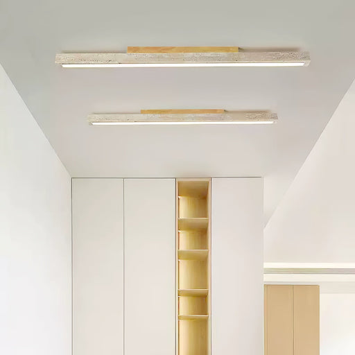 Travertine Column Ceiling Light - Simprolos