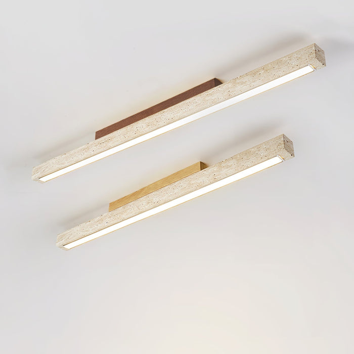 Travertine Column Ceiling Light - Simprolos