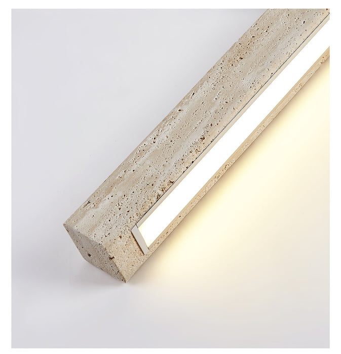 Travertine Column Ceiling Light - Simprolos