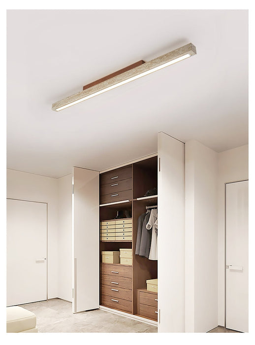 Travertine Column Ceiling Light - Simprolos
