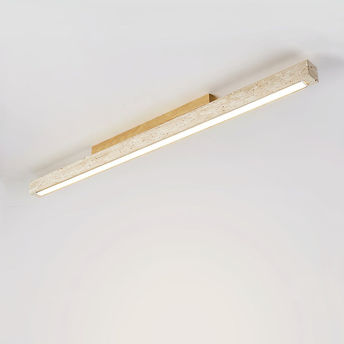 Travertine Column Ceiling Light - Simprolos