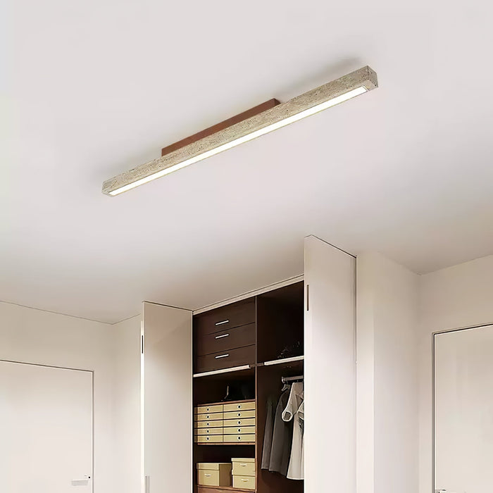 Travertine Column Ceiling Light - Simprolos