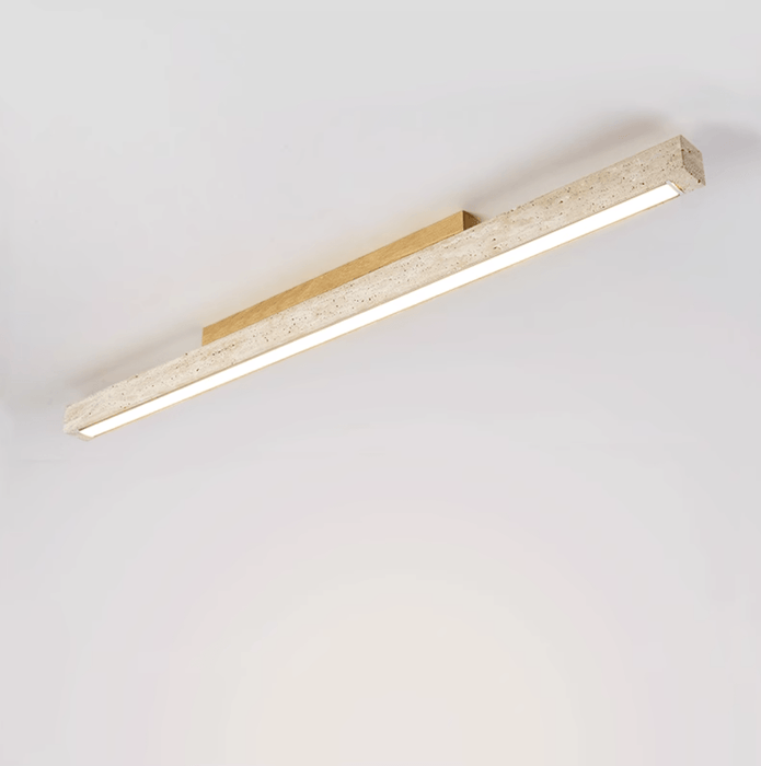 Travertine Column Ceiling Light - Simprolos
