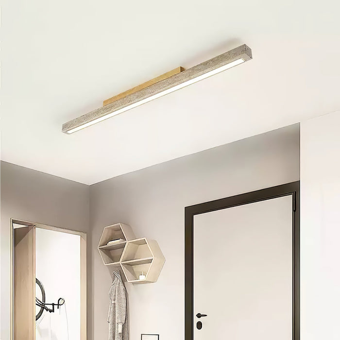 Travertine Column Ceiling Light - Simprolos