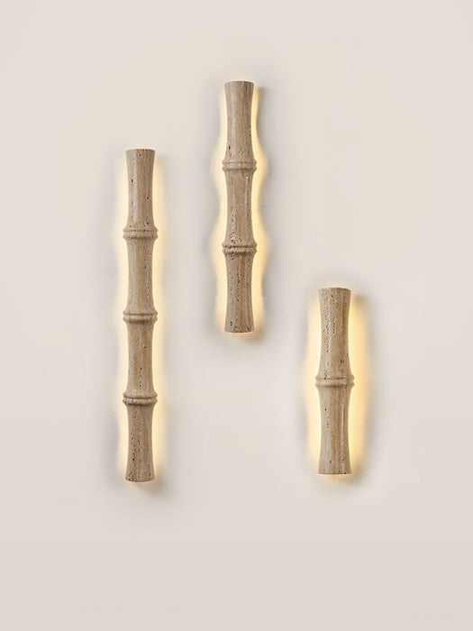 Travertine Column Glow Wall Light - Simprolos