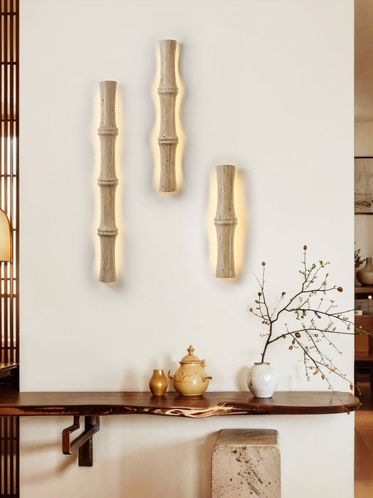 Travertine Column Glow Wall Light - Simprolos