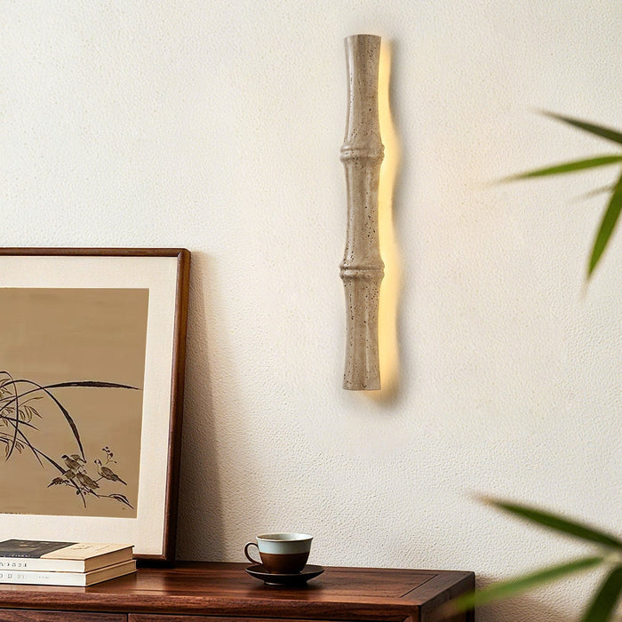 Travertine Column Glow Wall Light - Simprolos