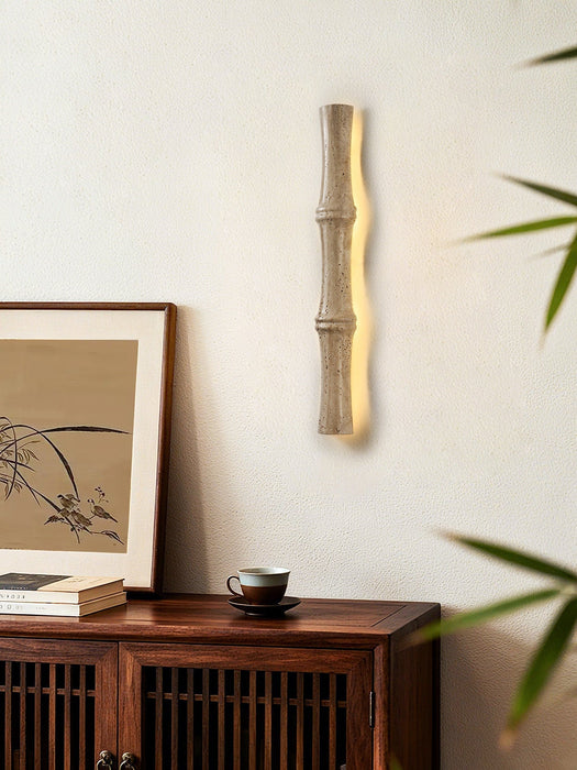 Travertine Column Glow Wall Light - Simprolos