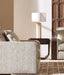 Travertine Column Table Lamp - Simprolos