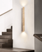 Travertine Column Wall Light - Simprolos
