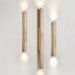 Travertine Column Wall Light - Simprolos