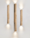 Travertine Column Wall Light - Simprolos