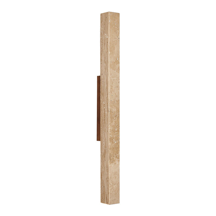 Travertine Column Wall Light - Simprolos
