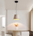 Travertine Cone Pendant Lamp - Simprolos