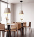 Travertine Cone Pendant Lamp - Simprolos